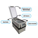 [MÊS DOS PAIS] Mini Geladeira Portátil 45 Litros 12V/24V 110v/220v Caminhão Ônibus Van Camping Barco Lancha Pesca